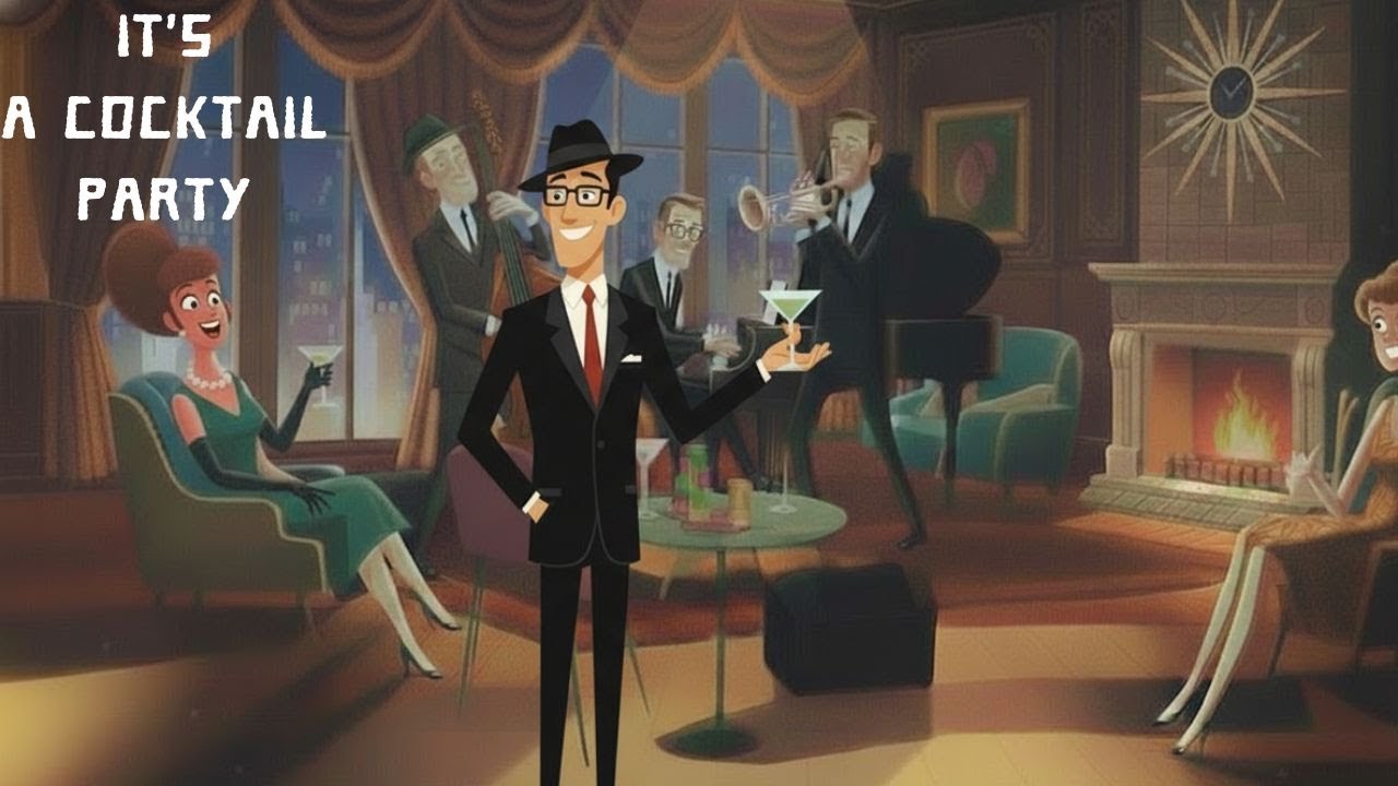 60’s Atomic Cocktail Lounge Music | The Moment the Cocktail Party Begins:Sophisticated & Upbeat Swin