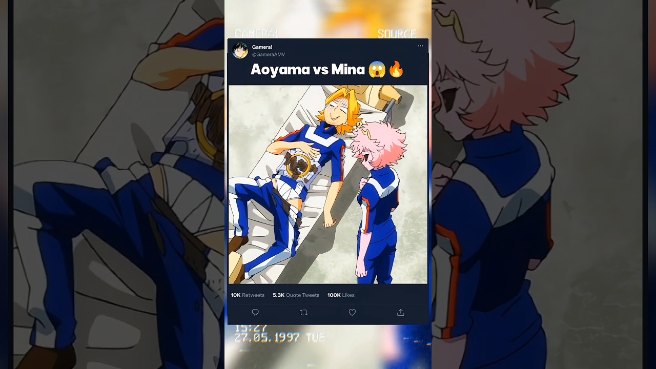 Aoyama vs Mina ☠️🔥 | 
