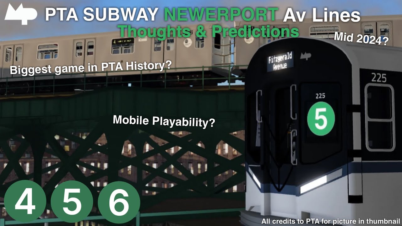 ROBLOX | PTA Newerport Lines THOUGHTS & PREDICTIONS *RELEASE DATE & MORE*