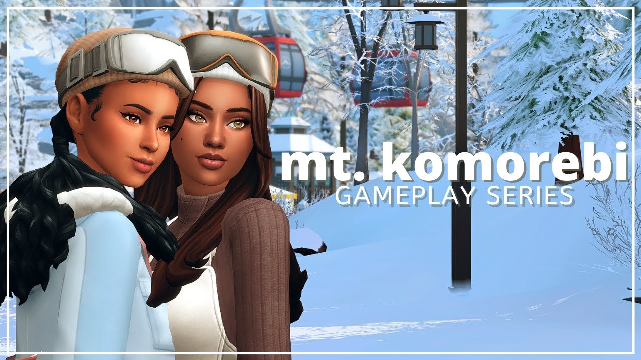 Лыжная поездка девочек | Мими в Сан-Мишуно (эпизод 12) | The Sims 4