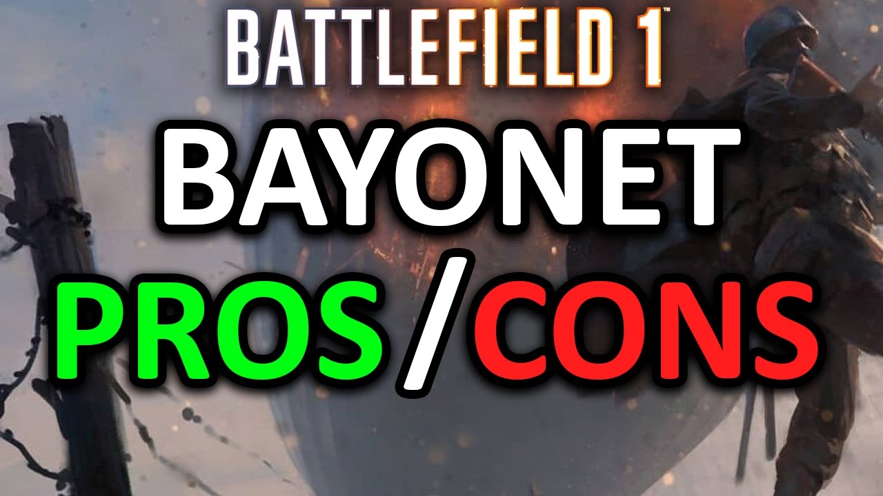 Battlefield 1 ► BAYONET PROS/CONS (Includes Accuracy Testing & Facts)
