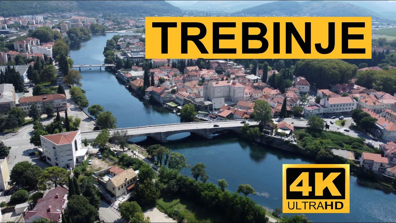 🇧🇦 Trebinje je najljepši grad u Hercegovini. Uvjerite se i sami.4K Dron.