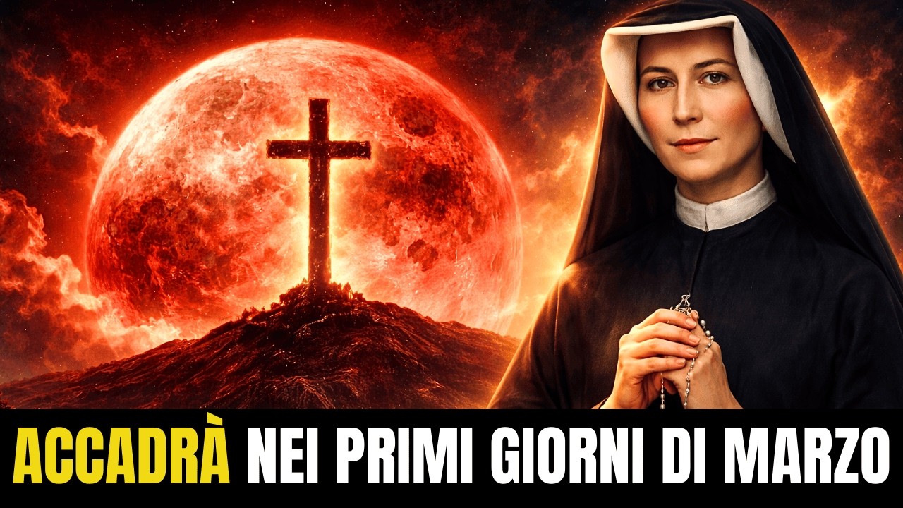 Luna di Sangue e profezia di Santa Faustina: il segno dei primi giorni di marzo che inquieta tutti