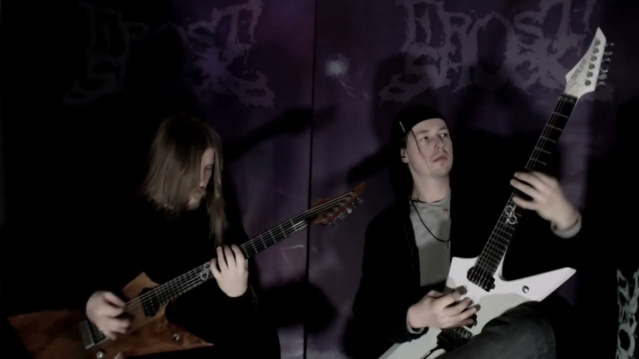 FROSTSHOCK - Whatever lies beyond the black sky (Guitar Playthrough)