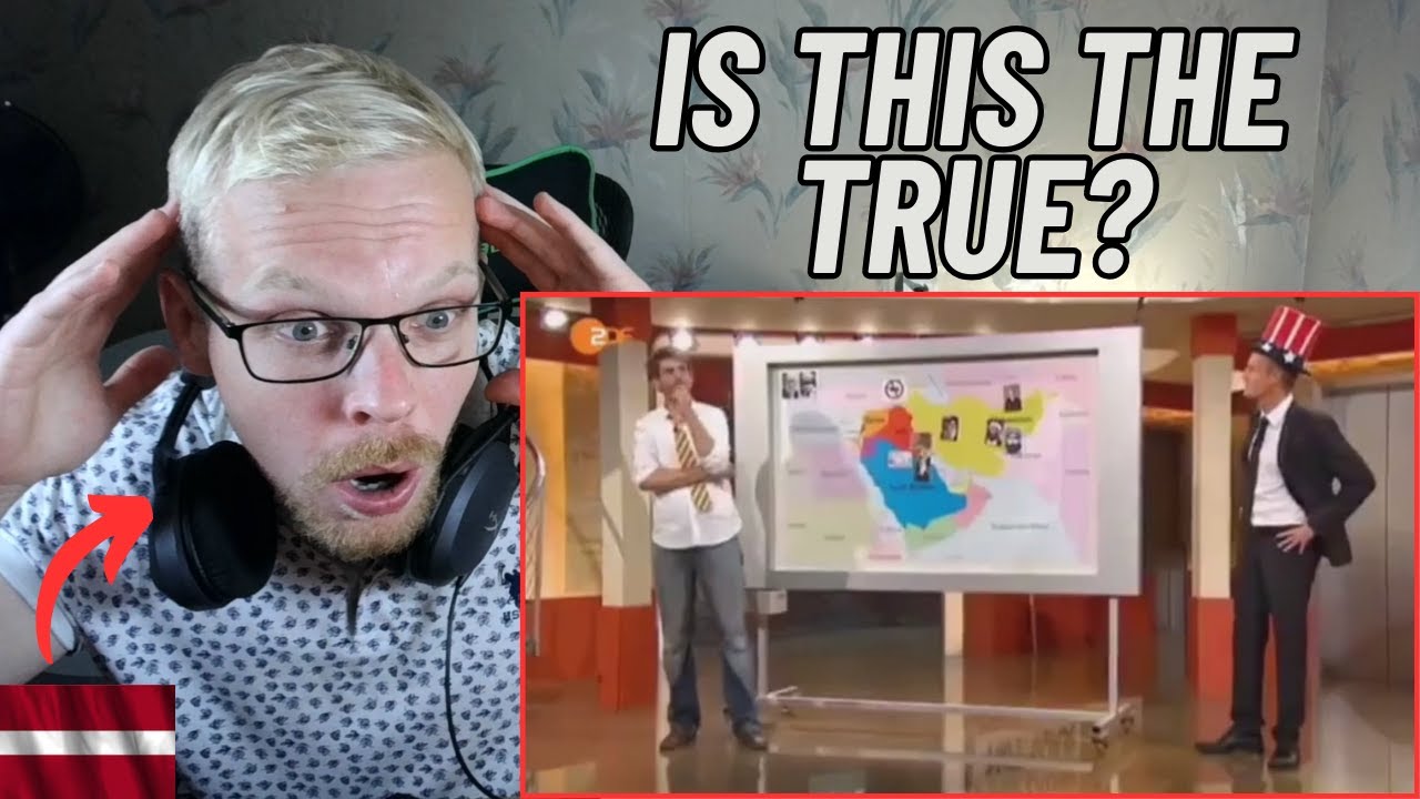 The Middle East Explained in German Satire: Latvian Reacts to Die Anstalt!