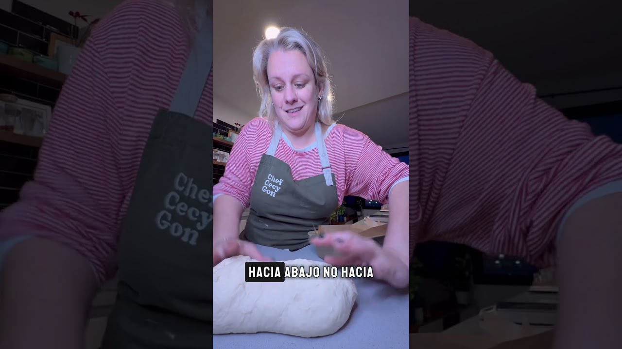 Haciendo la de barra o pan de caja 