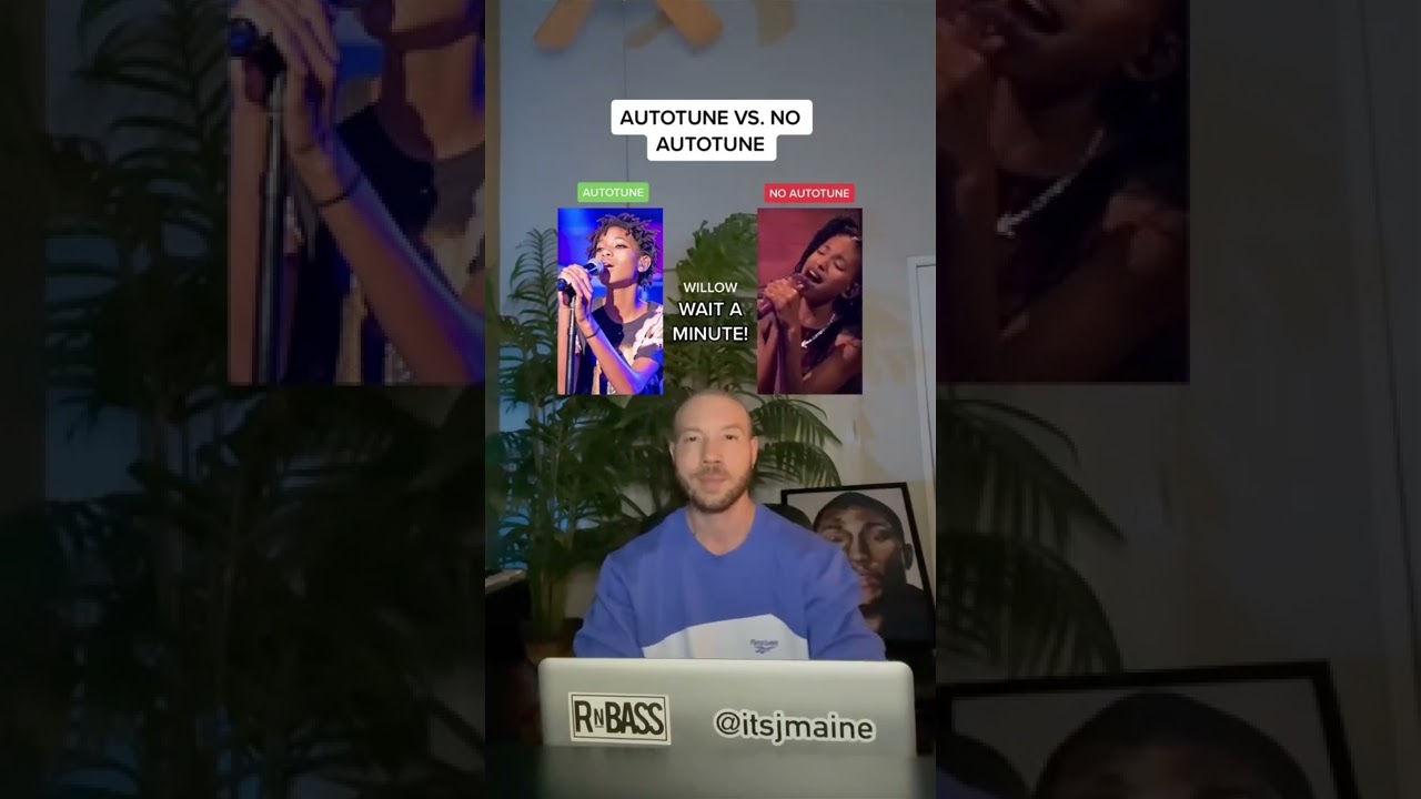 Autotune Vs. No Autotune: Willow &ldquo;Wait a Minute!&rdquo; #shorts #willow #waitaminute #autotune