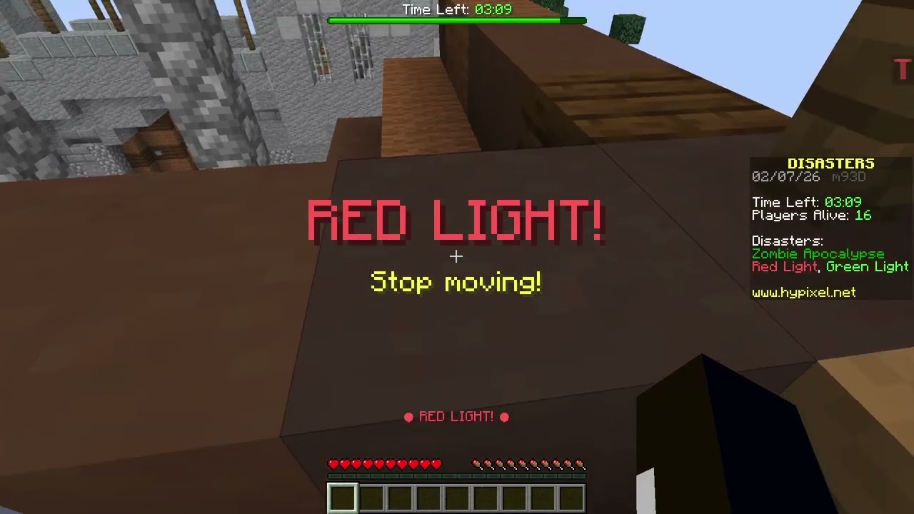 Playing Disasters on Hypixel