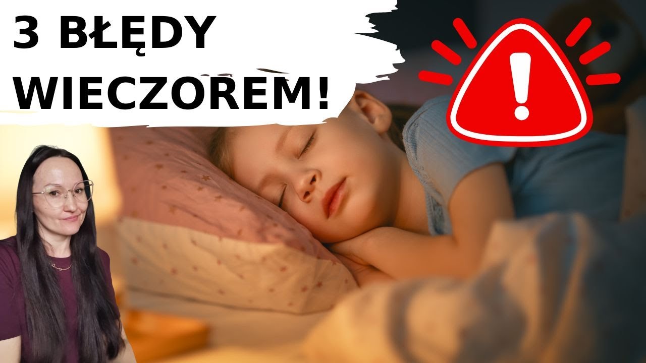 3 błędy, przez które dzieci nie mogą się wyciszyć wieczorem (i jak to naprawić )