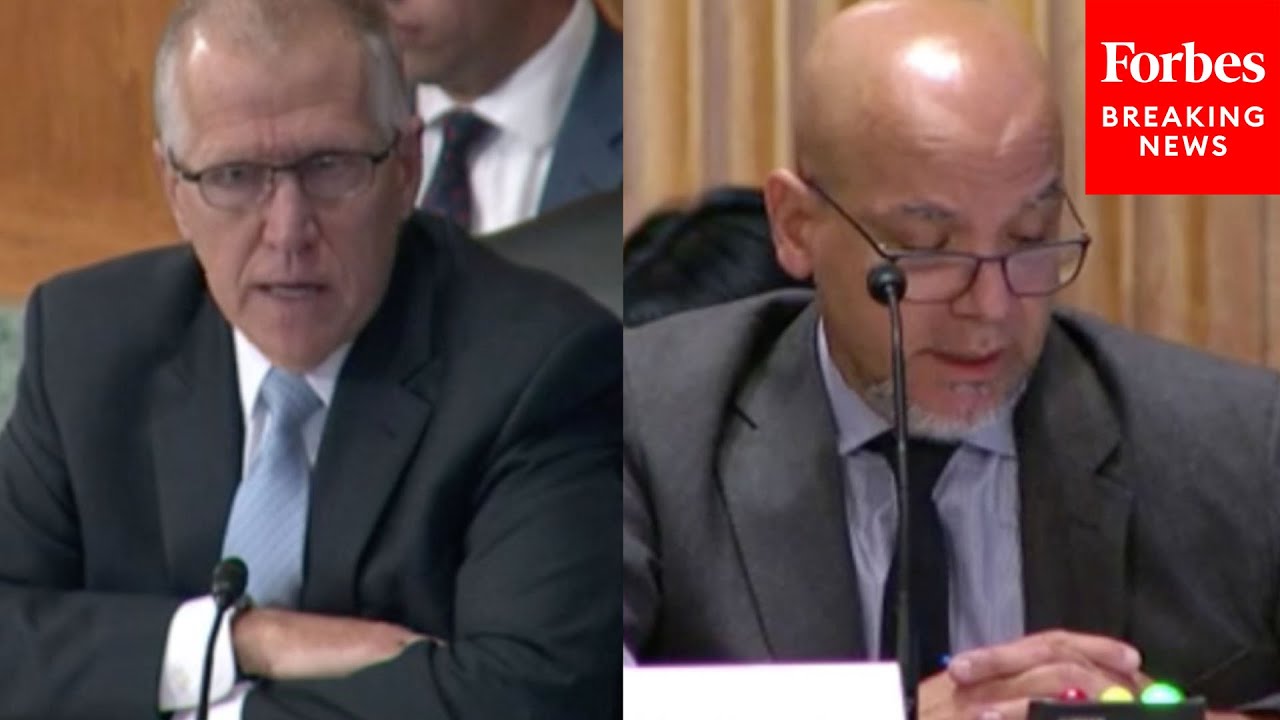 'We've Got A Graphic Here That Helps': Tillis Presents Biden Nominee His Past 'Inappropriate Tweets'