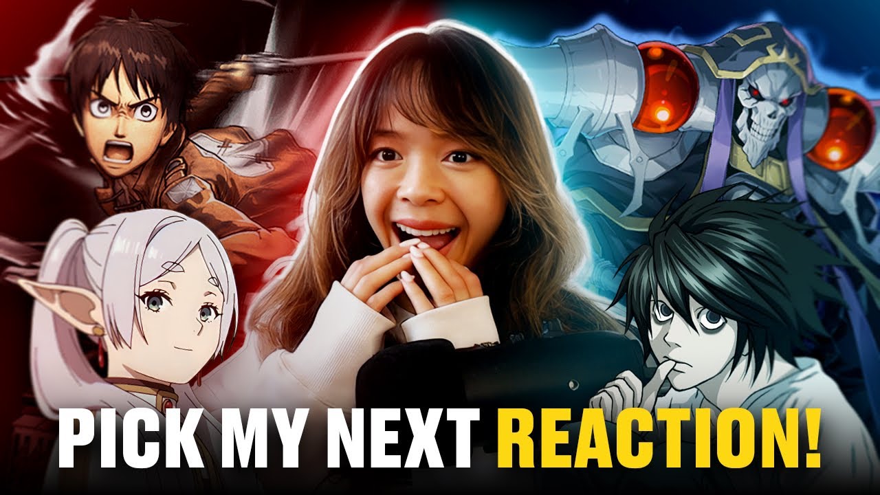 WHICH ANIME REACTIONS DID YOU WANT NEXT?!