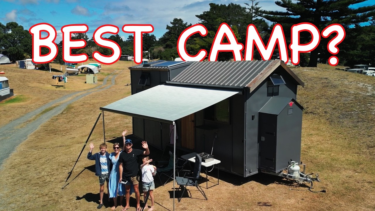 Houhora to Taputaputa bay in a TINY HOME