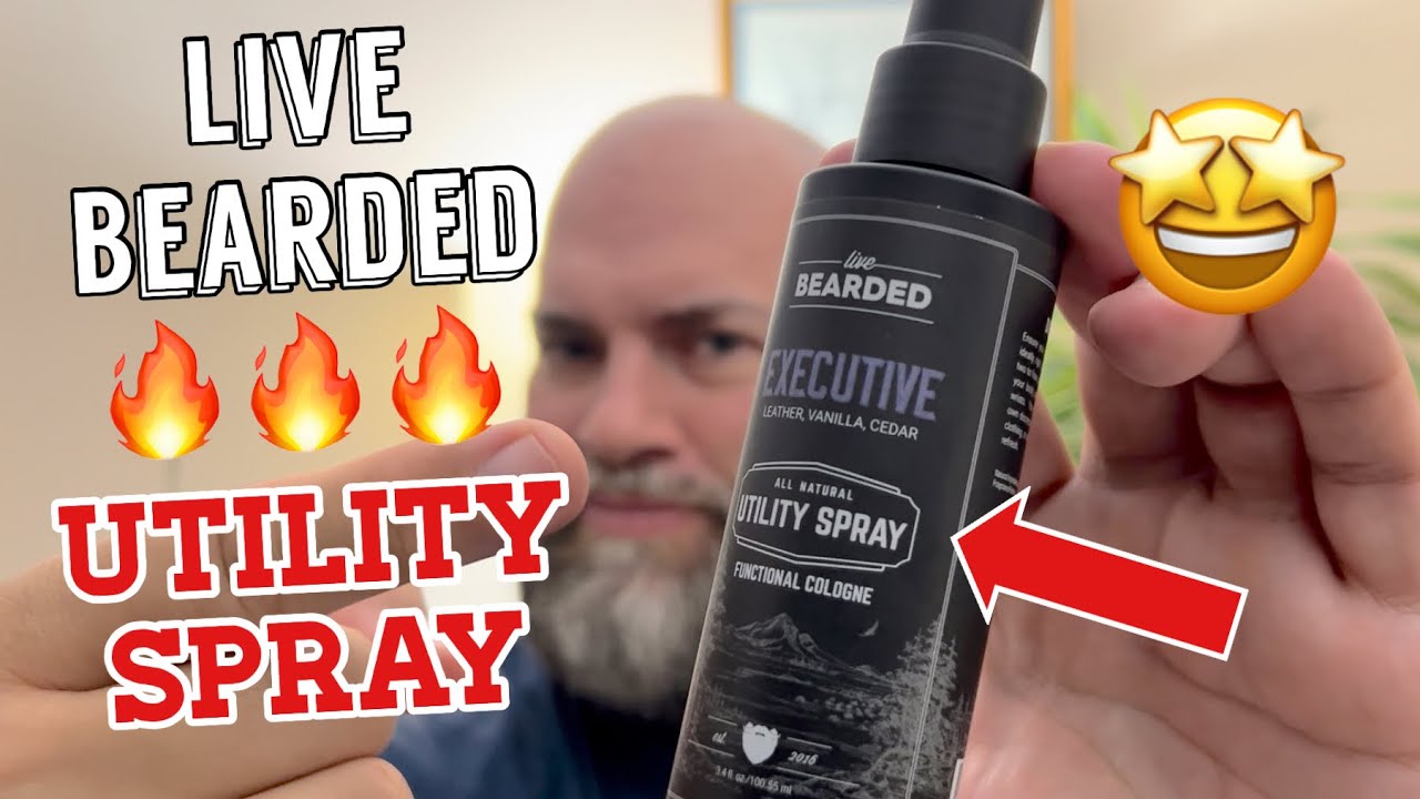Live Bearded Utility Spray Functional Cologne Review
