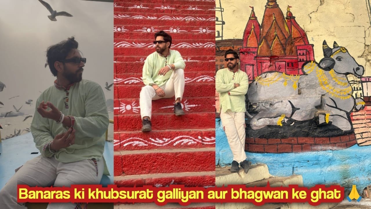 Varanasi Banaras kashi vishwanath temple 🛕 aur khubsurat bhagwan ji ke ghats 🙏🏻