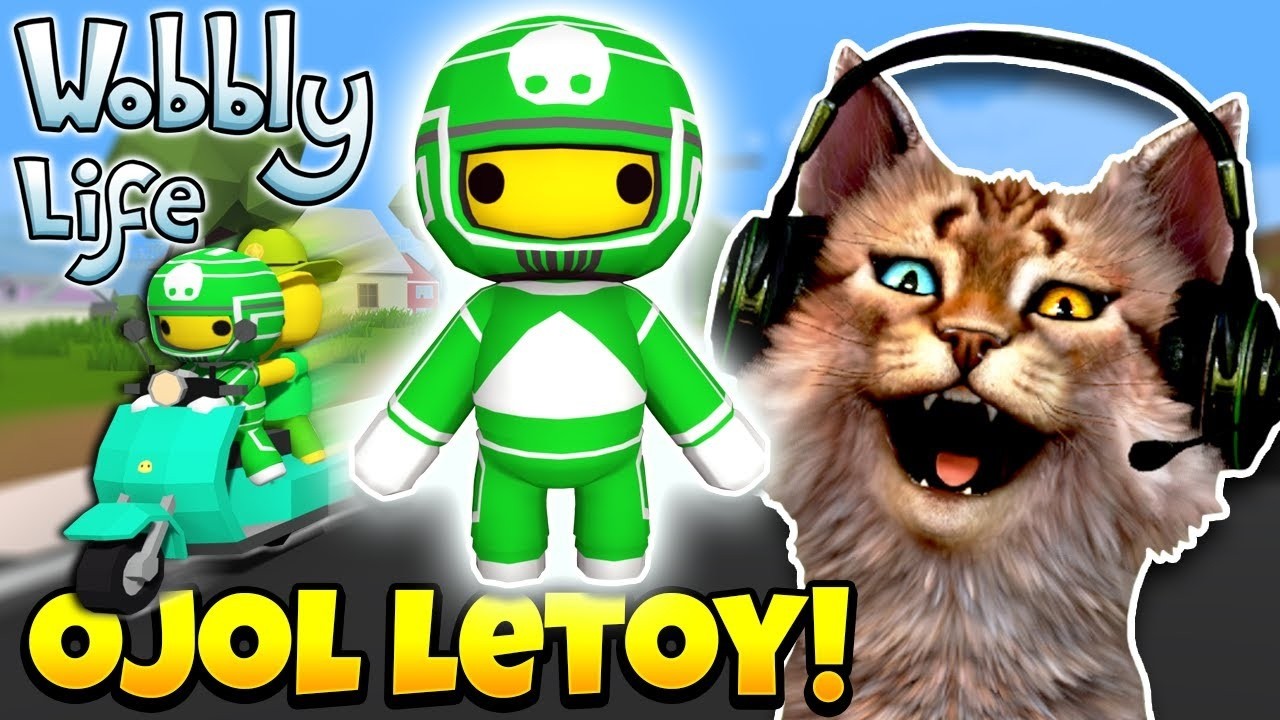 AKU JADI OJOL LETOY KOCAK !! 😹 - Wobbly Life Indonesia