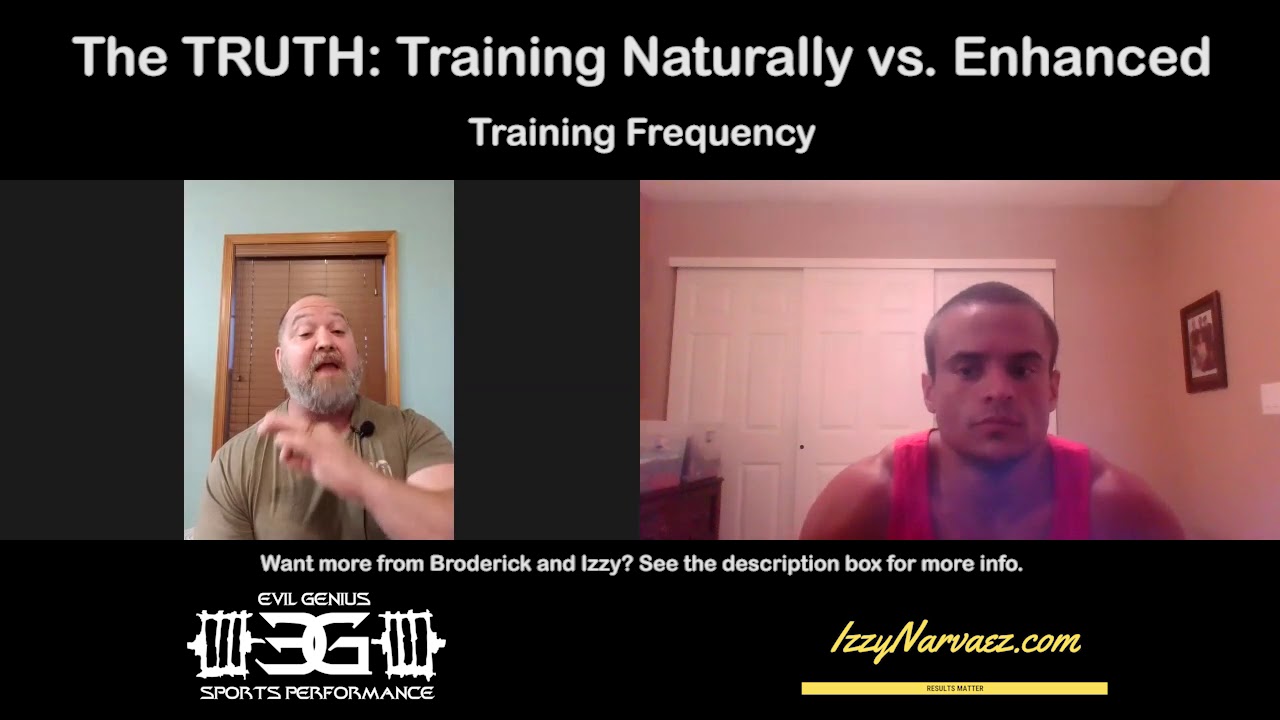 The TRUTH: Training Naturally vs. Enhanced /w Broderick Chavez!