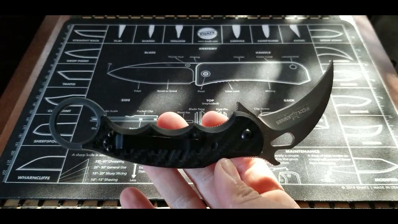 Fox Karambit Carbonfiber