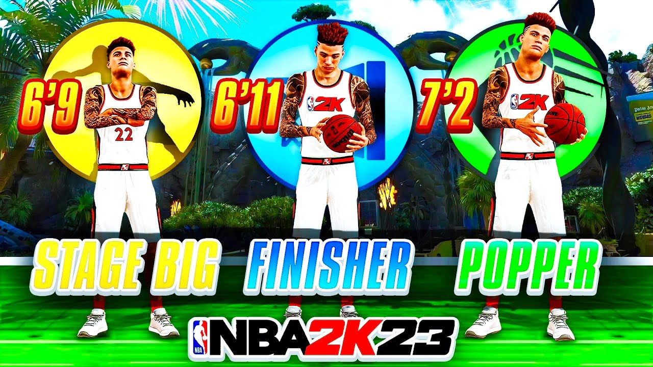 THE TOP 3 CENTER BUILDS IN NBA 2K23! FITS ALL STYLES