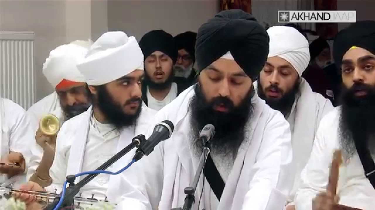 Waheguru Simran - Bhai Abinash Singh Ji @ Akhand Jaap 1MAR2014 [HD]