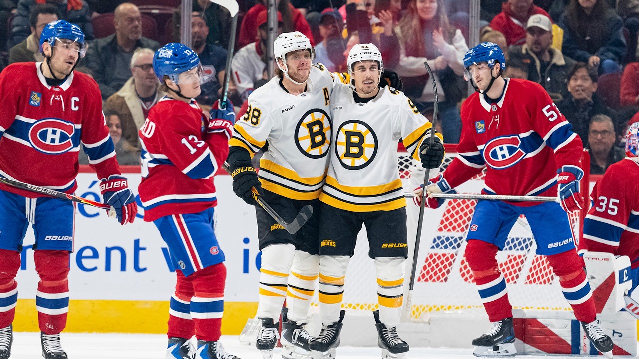 🔥 David Pastrnak TIES Bobby Orr with 14-Game Point Streak vs Canadiens! 🔥