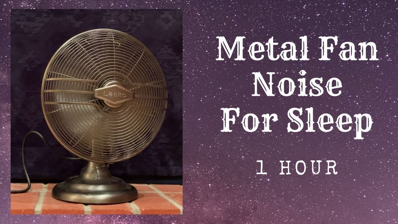 Peaceful White Noise: 60 Minutes of Metal Oscillating Fan Sound | ASMR Meditation #ASMR #sleep