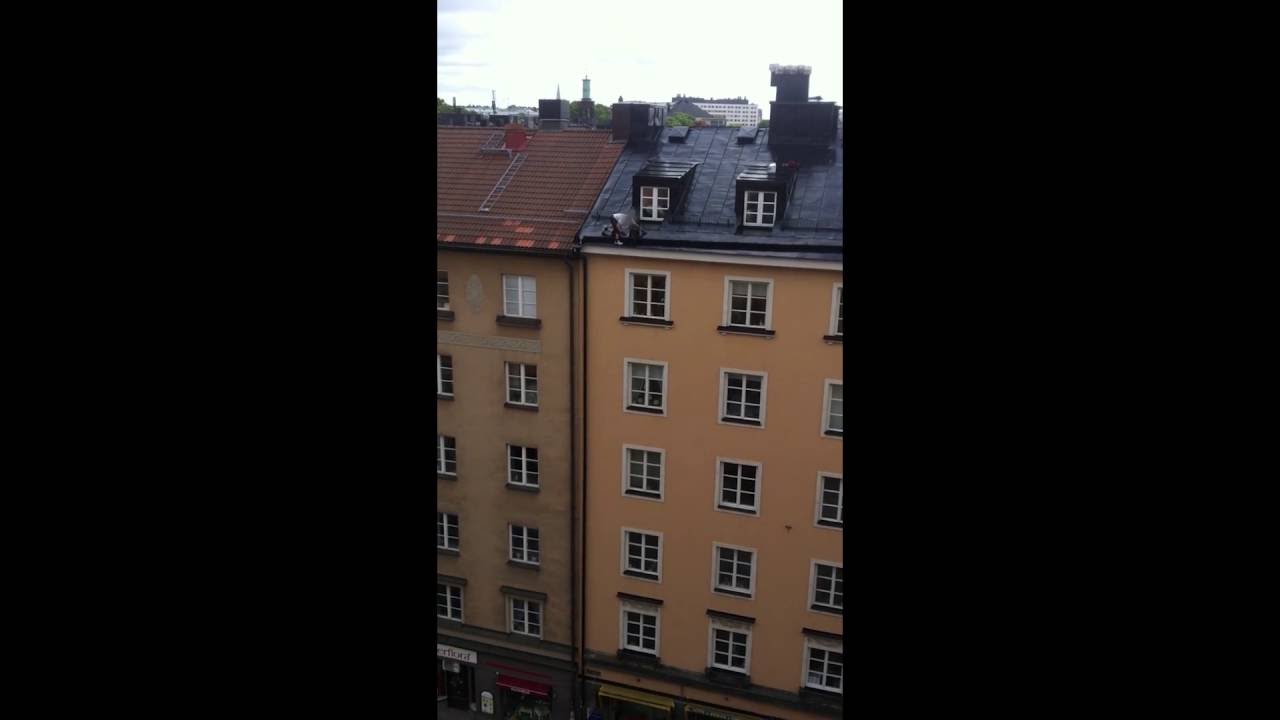 Anv&auml;nd fallskydd!