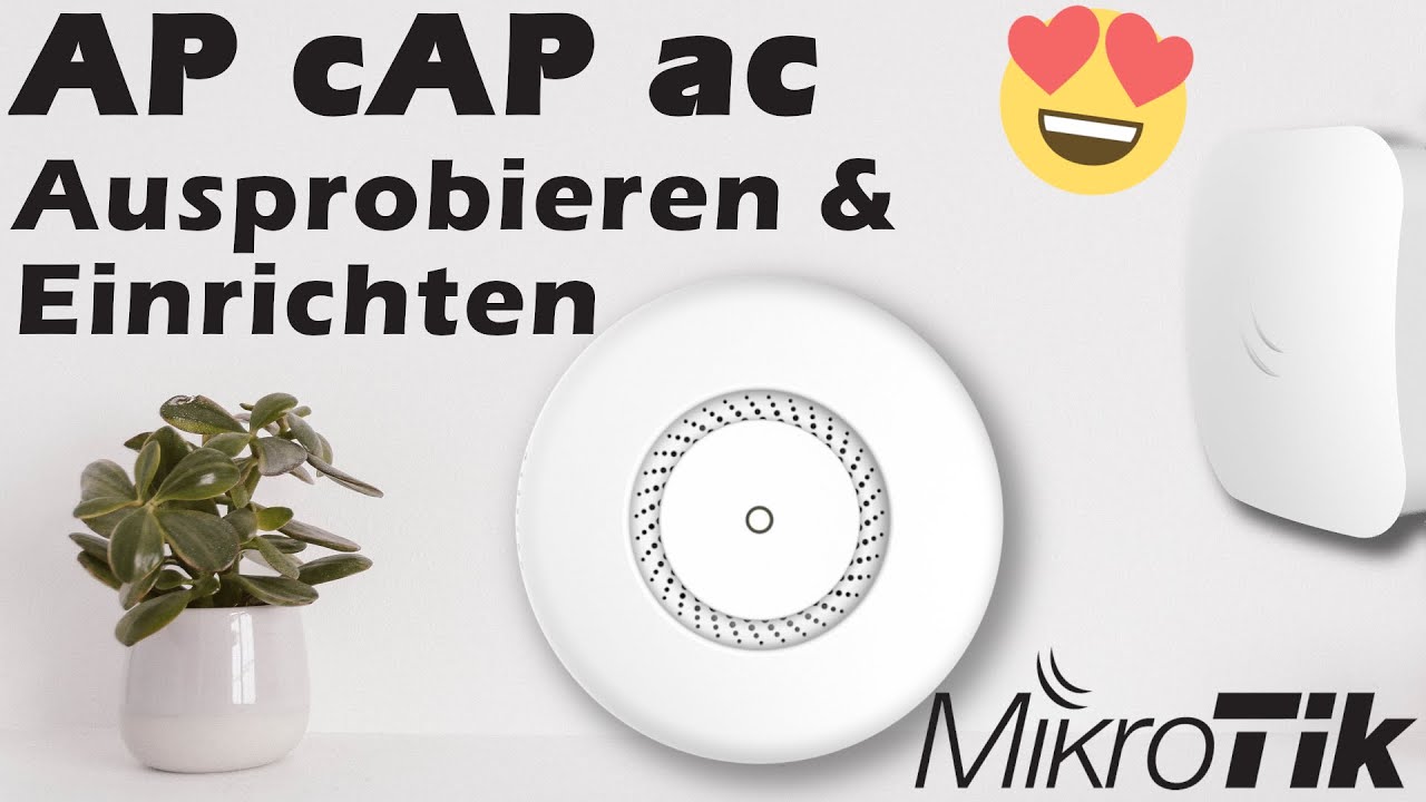 Mikrotik Access Point cAP ac - Test, Funktionen und Konfiguration