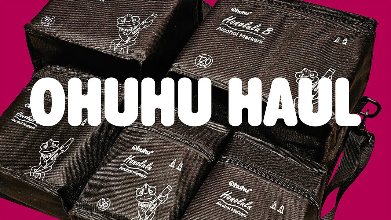Наборы спиртовых маркеров Ohuhu, которые я рекомендую + Обзор первого впечатления