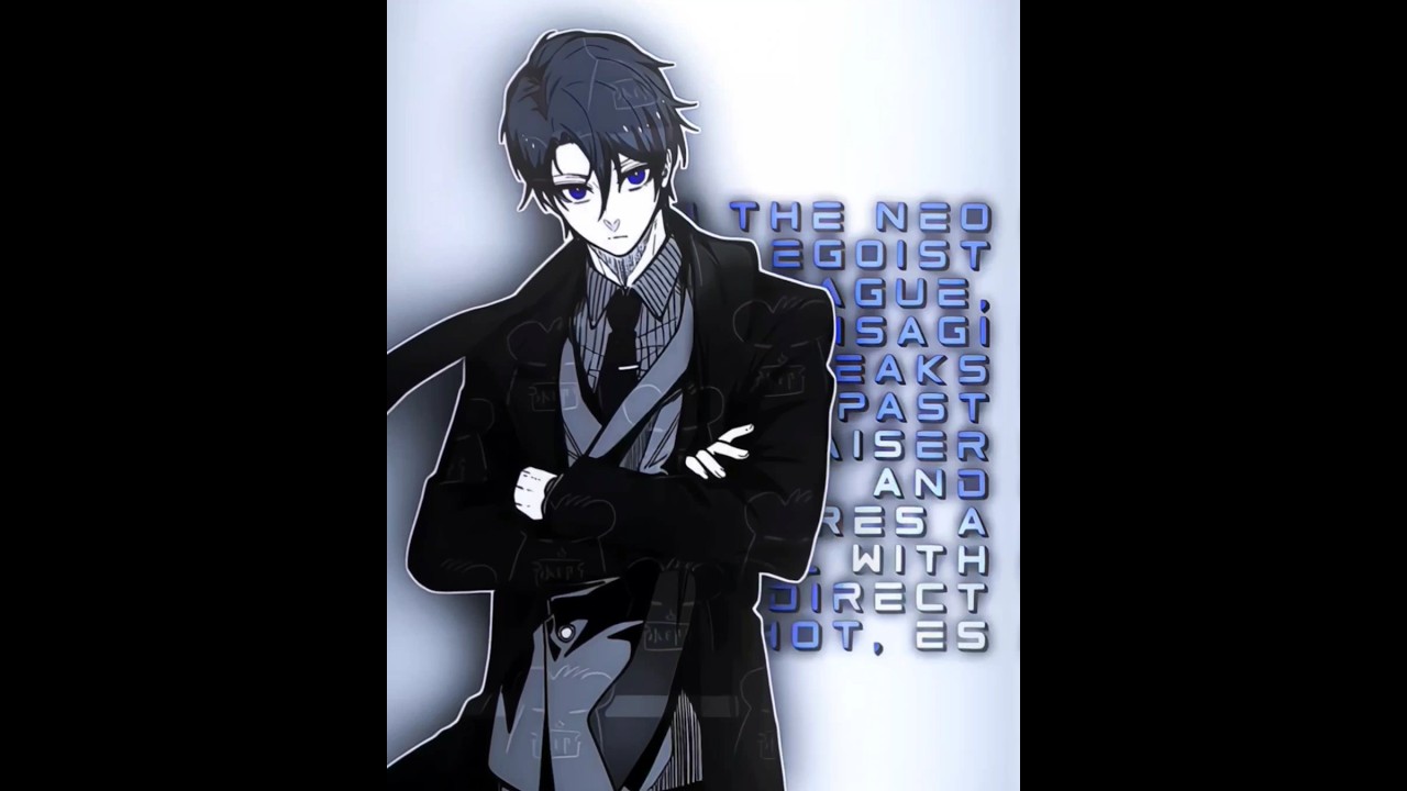 The antagonist of Blue lock 🥶😮&zwj;💨 | Blue lock manga edit #anime #bluelock
