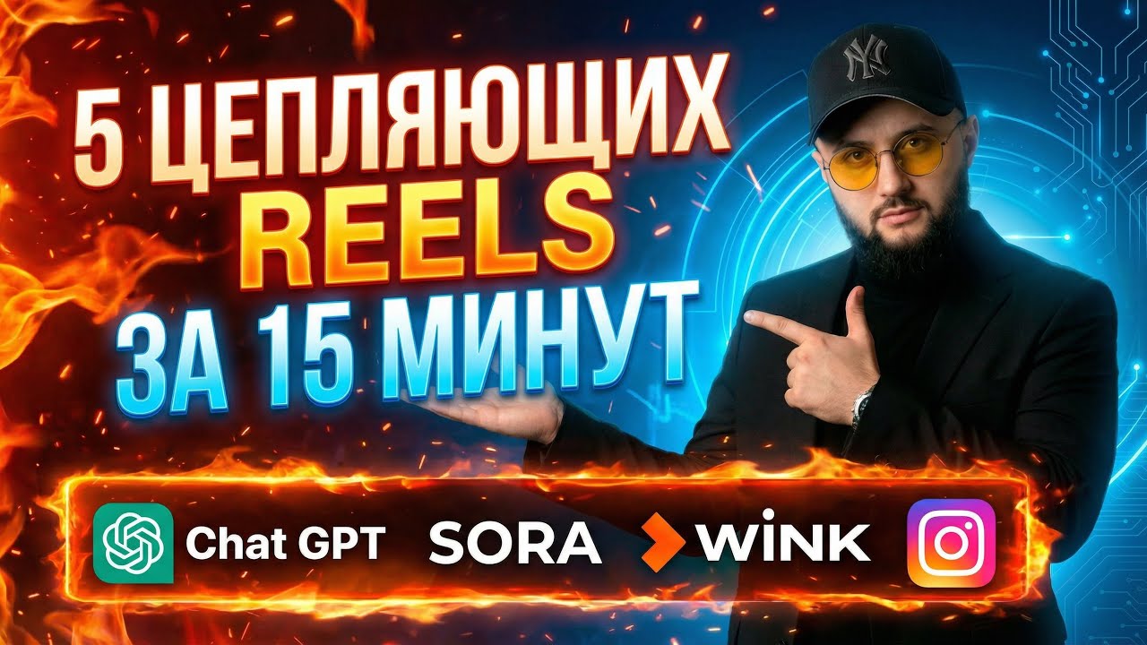 Как делать 5 Reels за 15 минут. Забирай готовую связку.
