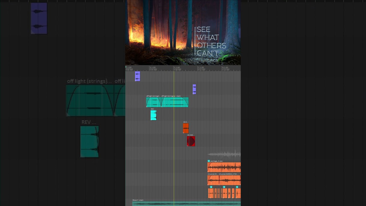 I made a Mysterious Sound Design #sounddesign #sfx #foley
