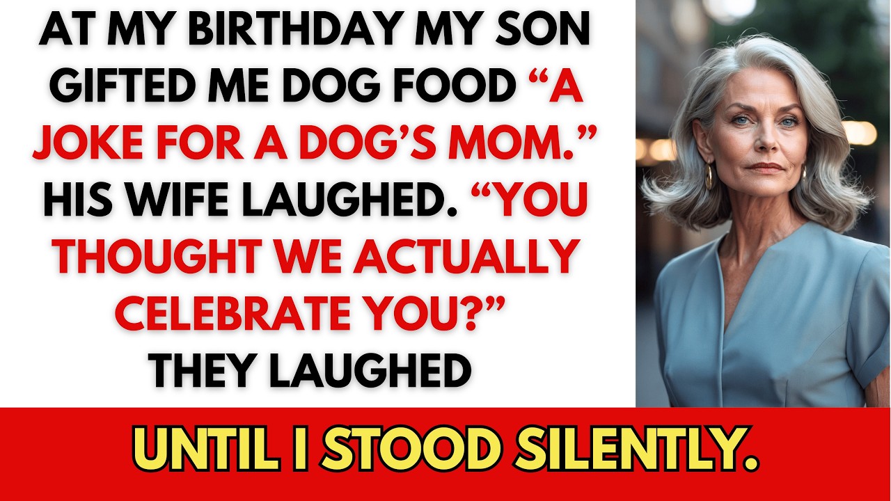 On My Birthday, My Son Gifted Me Dog Food  'A Joke for a Dog’s Mom.' Everyone Laughed.