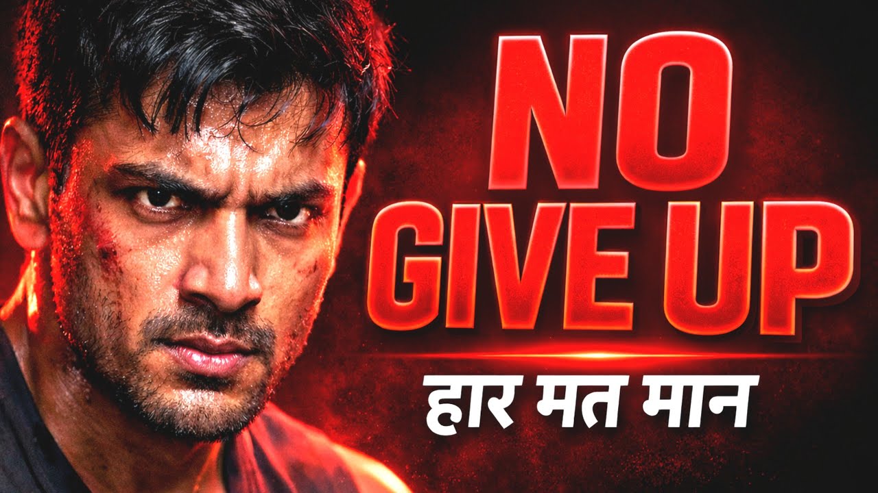 No Give Up 🔥 हार मत मान | Powerful Motivational Video 2026