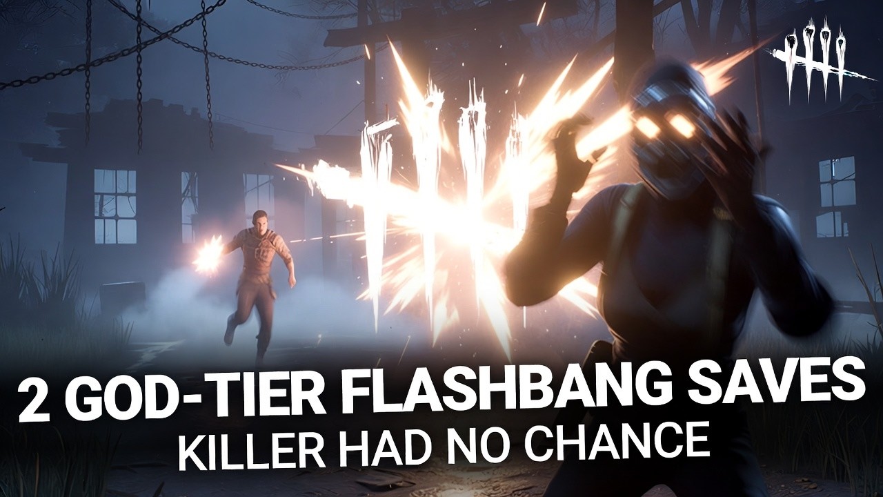 2 God-Tier Flashbang Saves – Killer Had No Chance! 💥 Dead by Daylight