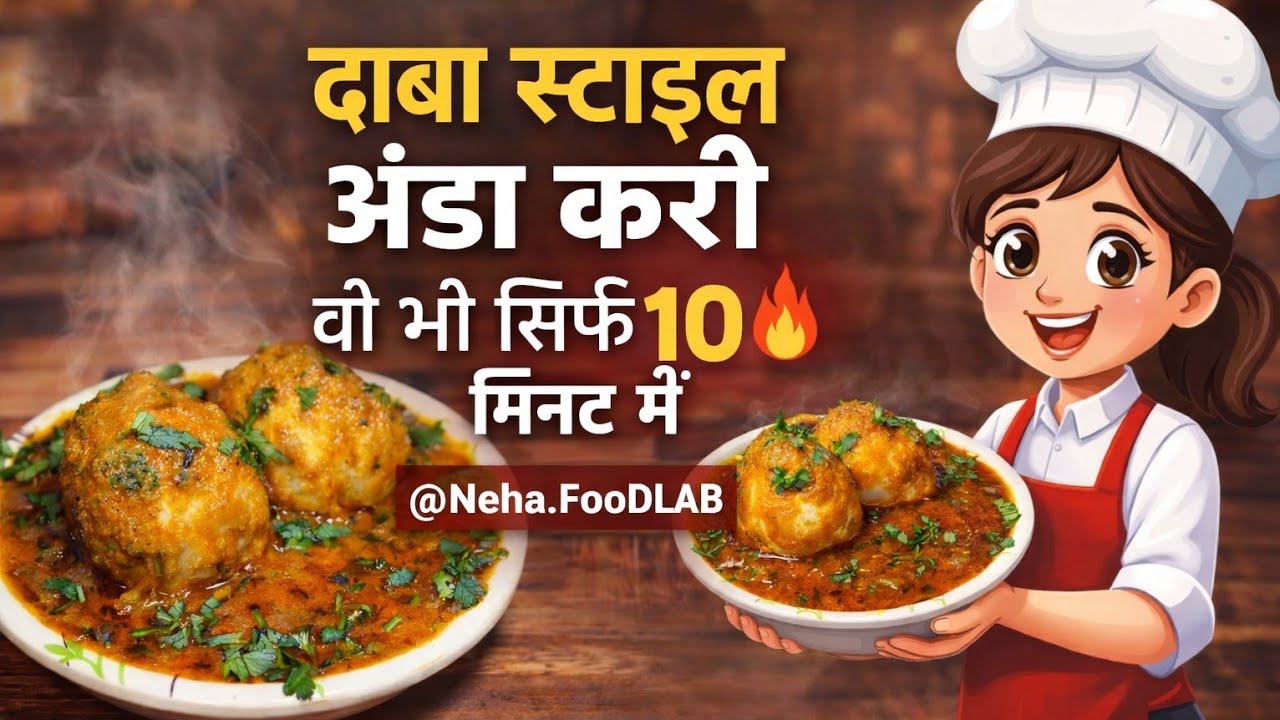 Egg curry Recipe Hindi  | आसान और स्वादिष्ट अंडा करी रेसिपी हिन्दी में | @Neha.FooDLAB  #eggcurry 