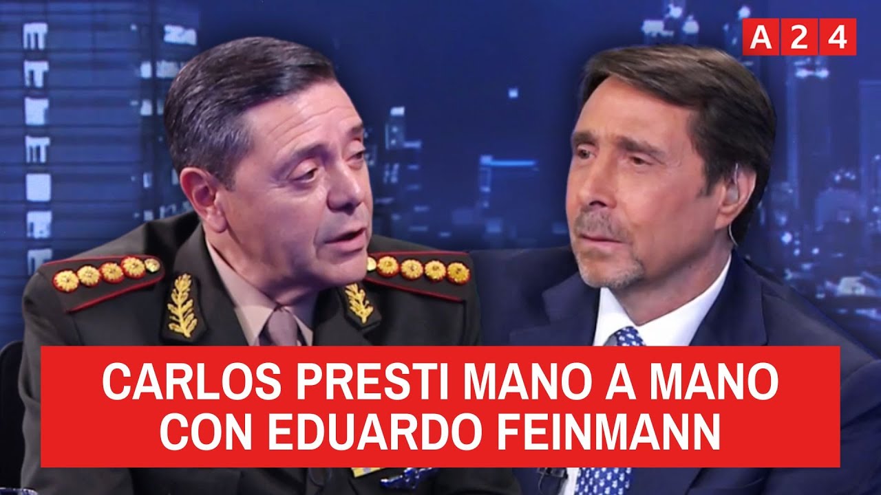 📢 CARLOS PRESTI, MINISTRO DE DEFENSA: 