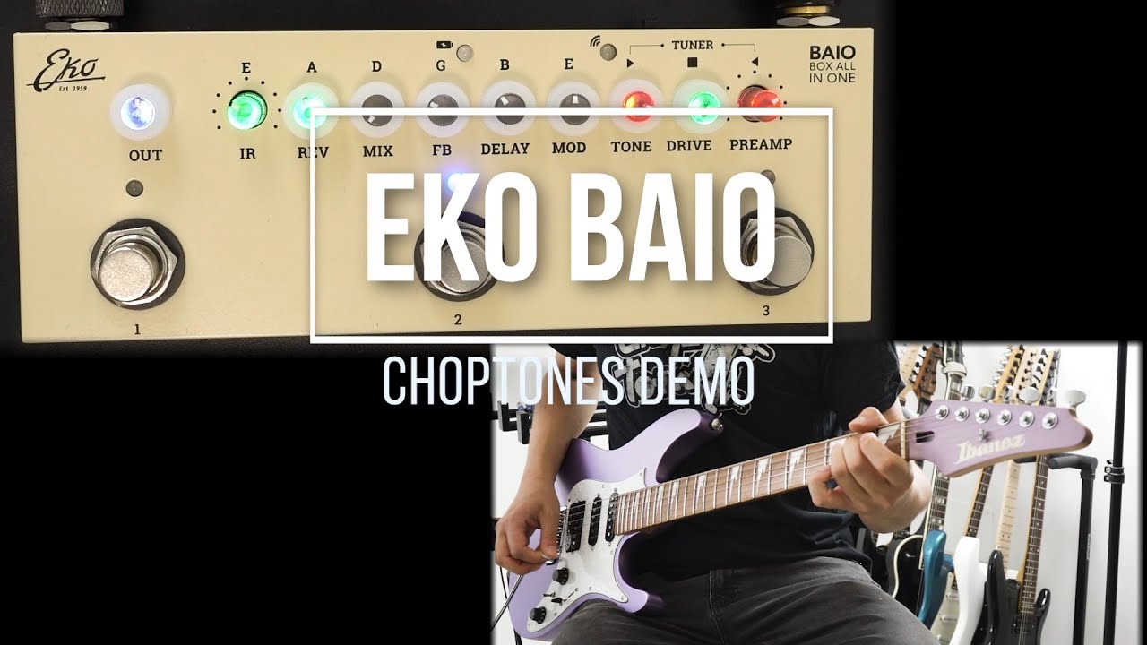 EKO BAIO (Box All-In-One) | Playthrough Demo (Modeler + IR Loader + Bluetooth Audio Interface)