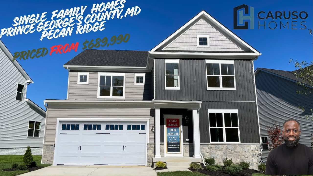 Tour the Colorado & Monterey II Model Homes at Pecan Ridge, Bowie MD | Luxury New Construction