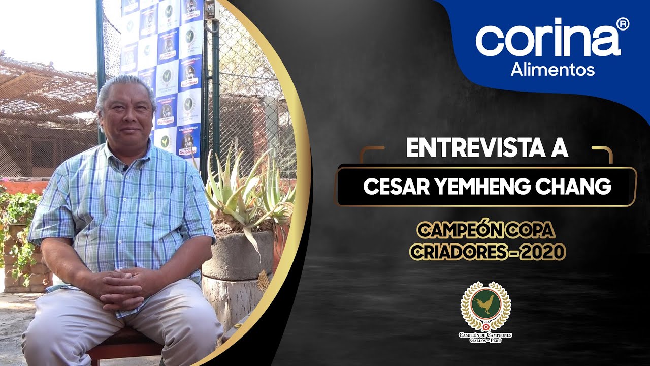 Entrevista a Cesar Yemheng Chang, Campeón Copa Criadores 2020