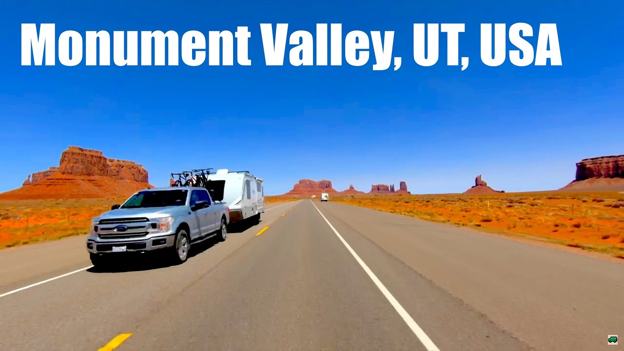 📹 4K 60FPS | 🚙 Scenic Drive | 🏜️ Monument Valley, UT | 🇺🇸 United States