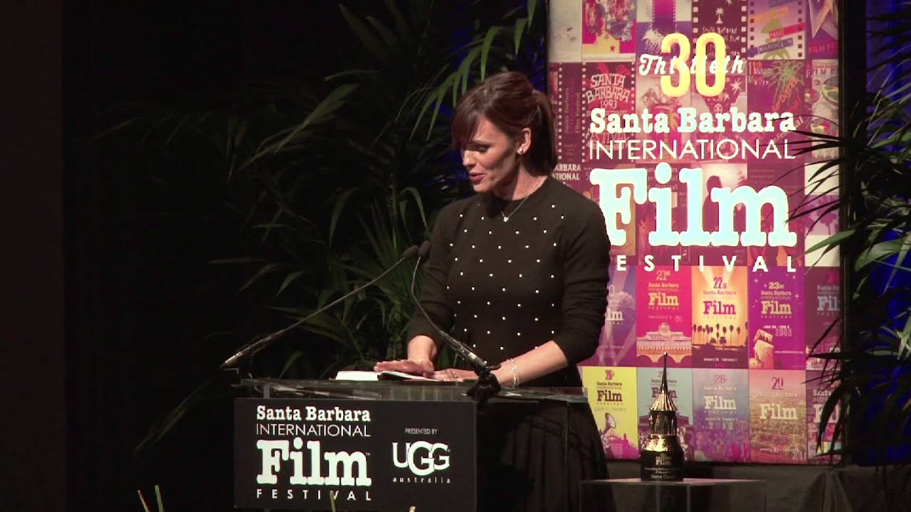 SBIFF 2015 - Jennifer Garner Presents Outstanding Performer Award