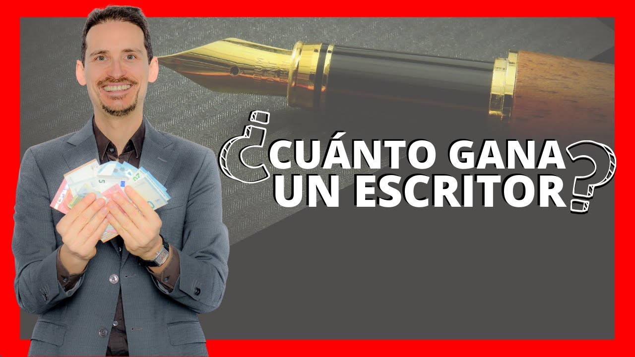 💲¿Cuánto dinero gana un ESCRITOR❓