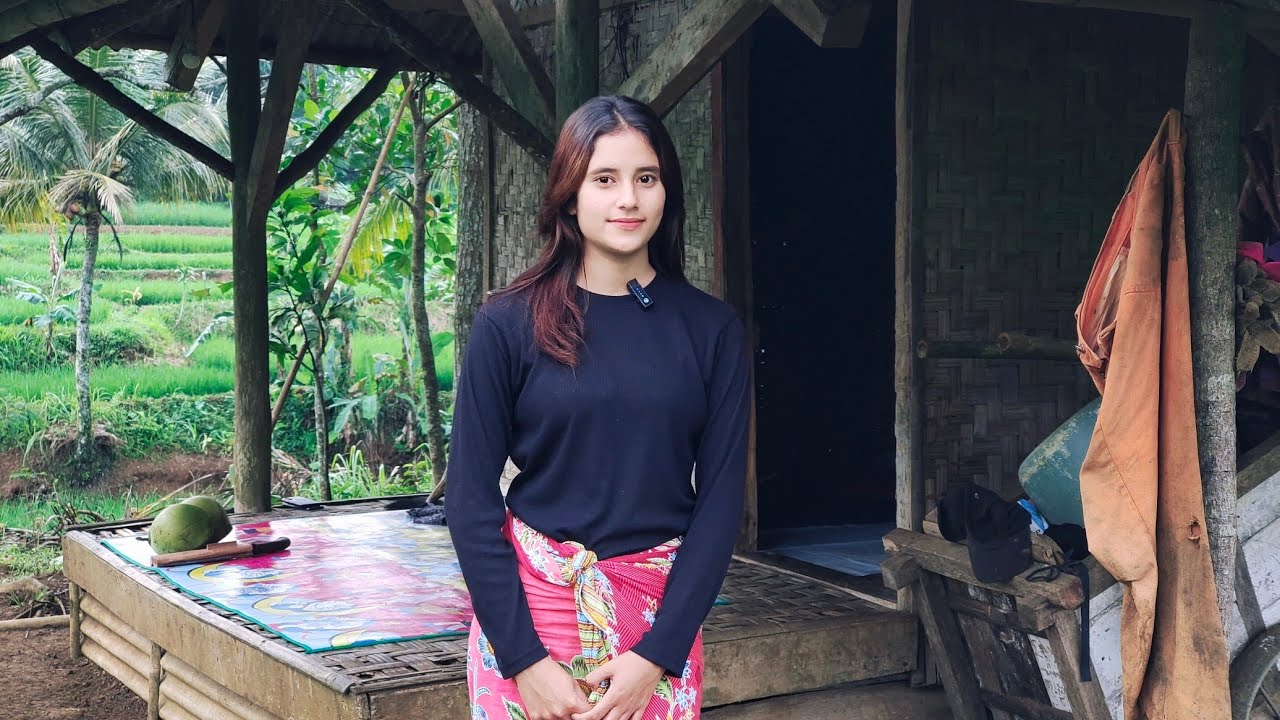 WOOW...KAGET‼️JUMPA GADIS BULE INGGRIS CANTIK TINGGAL SENDIRI DI GUBUK REYOD TENGAH SAWAH
