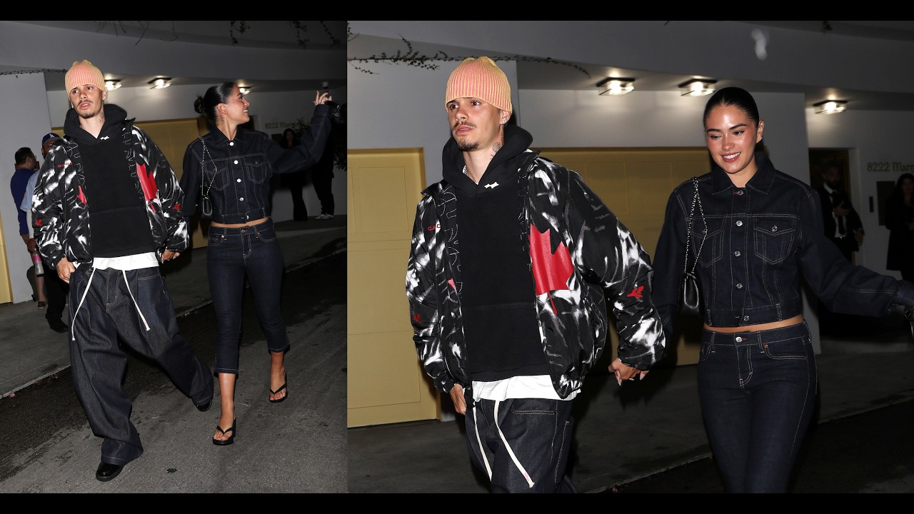 Romeo Beckham And Girlfriend Kim Turnbull Attend A World Cup House Party Celebration in Los Angeles!