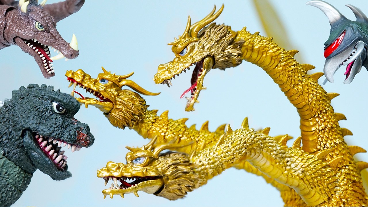 【S.H.MonsterArts】キングギドラ1972をレビュー!!【ゴジラ対ガイガン完成】昭和アンギラス ゴジラタワー レビュー 昭和　プチG報局 ガメラリバース復活？