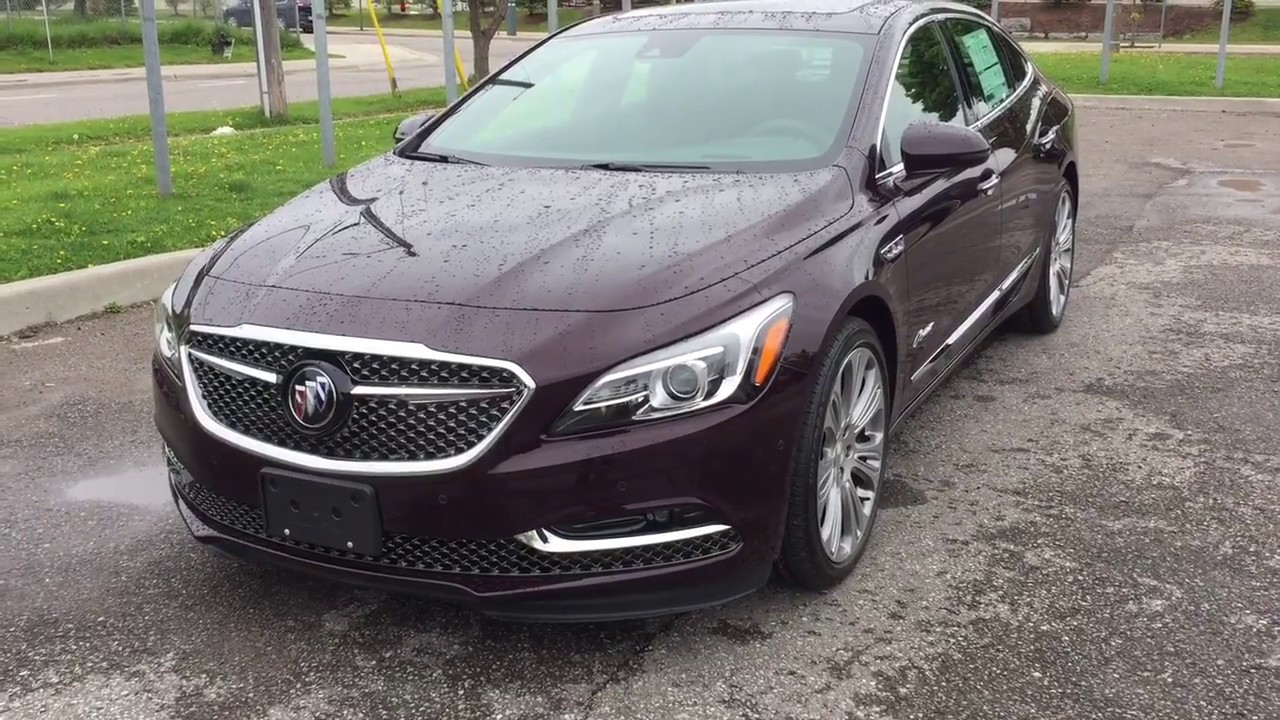 First LOOK 2018 Buick LaCrosse Avenir AWD Head Up Display Auto Park Cherry Oshawa ON Stock #181111