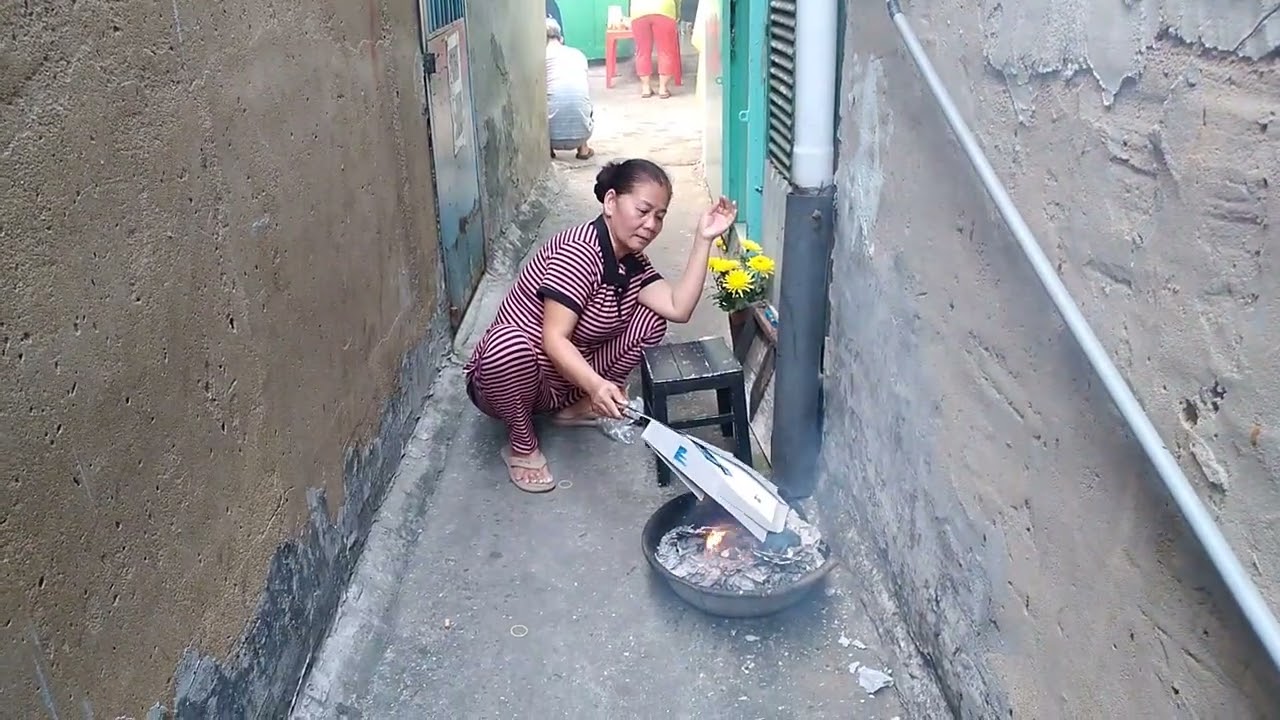 Rước Ông Bà ngày 29 tết. 