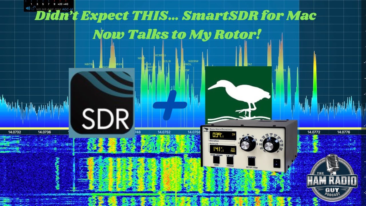 Didn't Expect This...SmartSDR for Mac Now Talks to my Rotor!