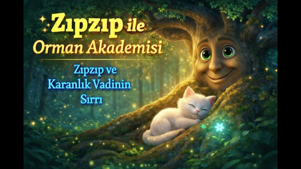 Yeni Nesil Uyku Masalı | Zıpzıp ile Orman Akademisi – Zıpzıp ve Karanlık Vadi’nin Sırrı