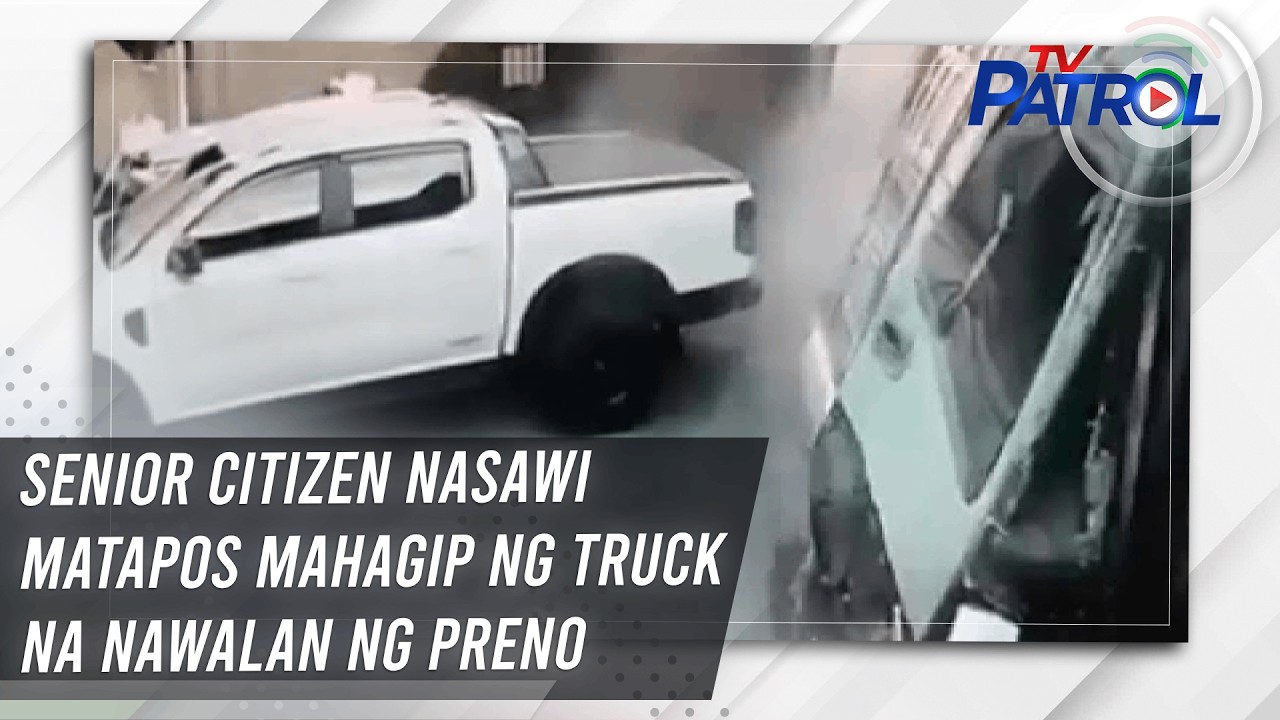 Senior citizen nasawi matapos mahagip ng truck na nawalan ng preno | TV Patrol